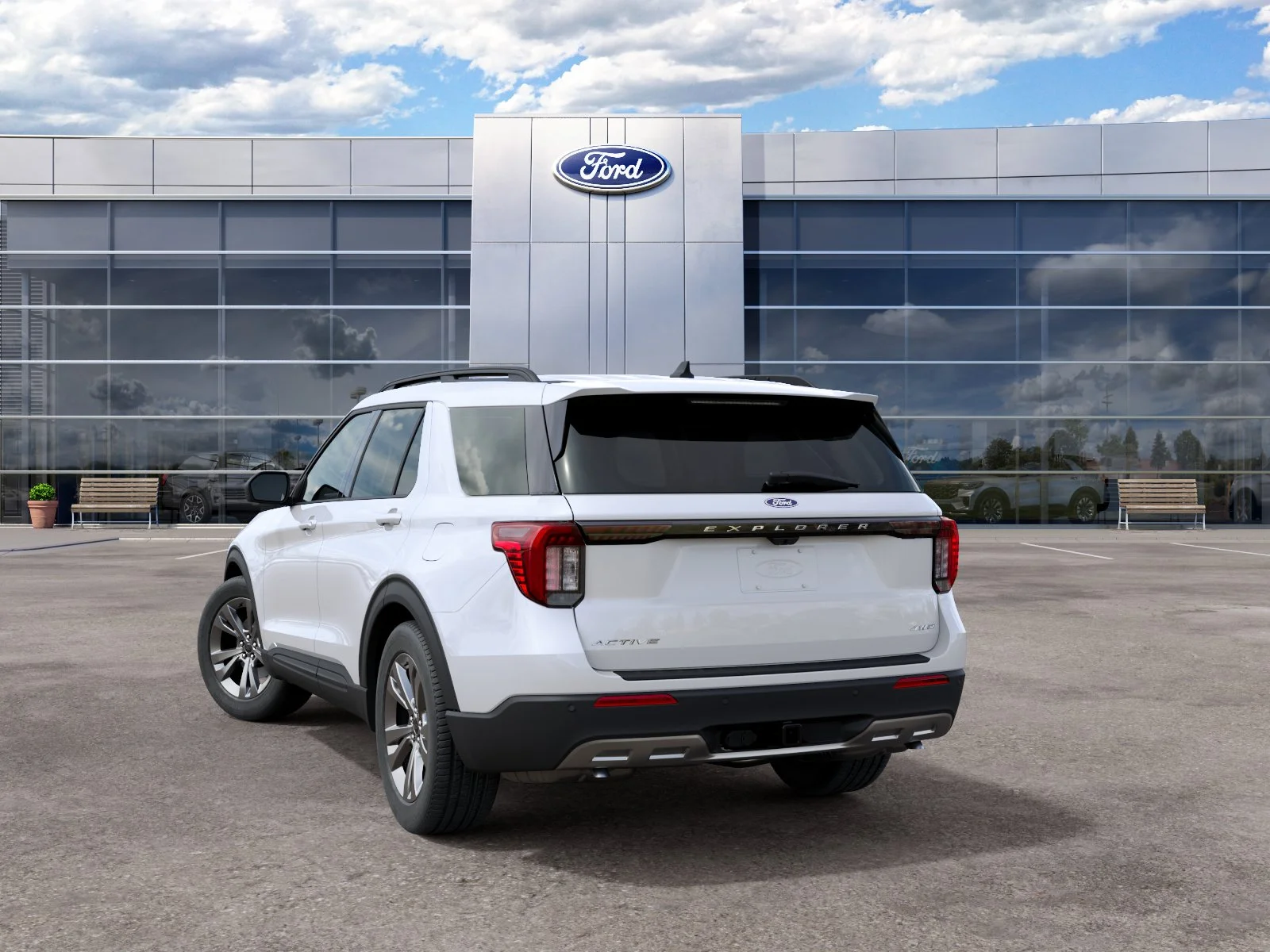 New 2027 Star White Metallic Tri-Coat Ford Active image 32