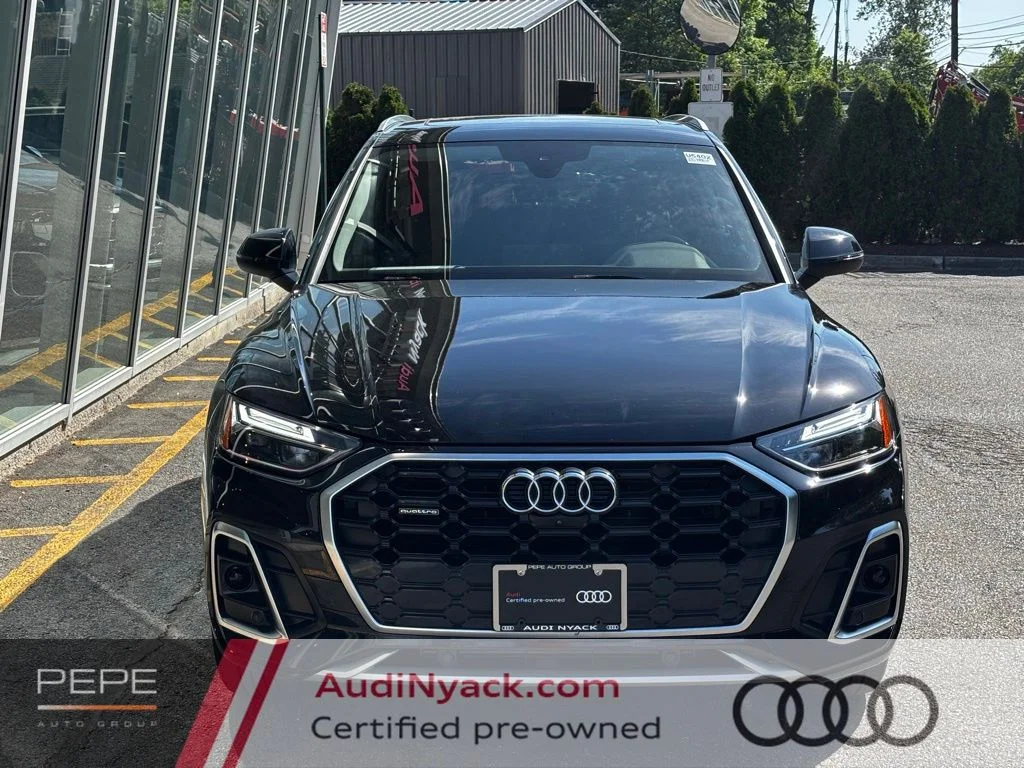 Certified Used 2023 Black Audi 45 S line Premium Plus image 2