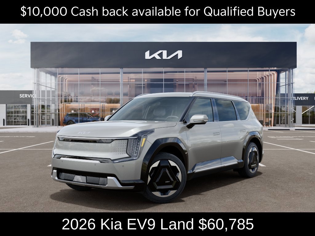 New 2026 Ivory Silver Kia Land AWD image 2