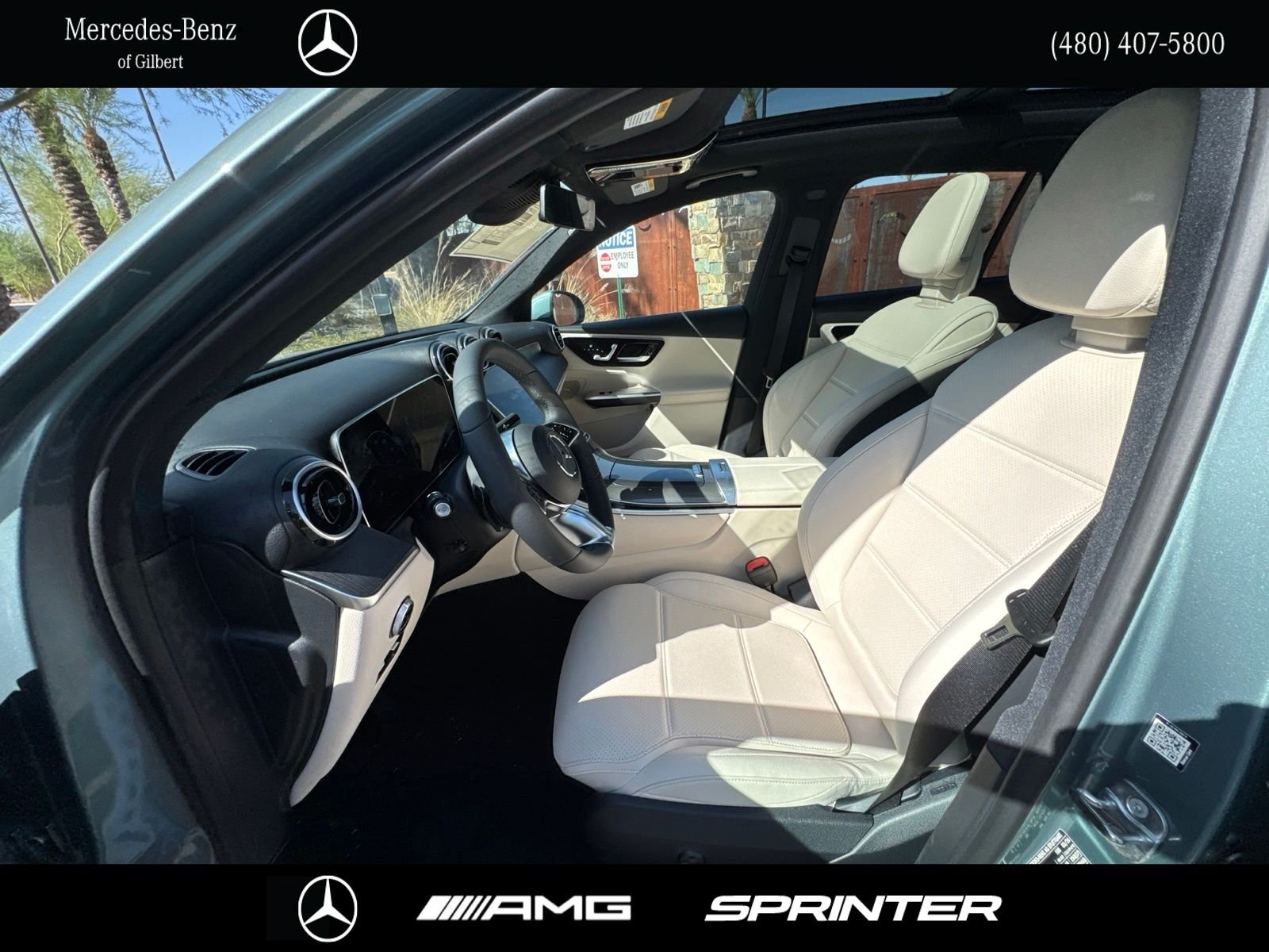New 2026 Verde Silver Metallic Mercedes-Benz GLC 300 image 10