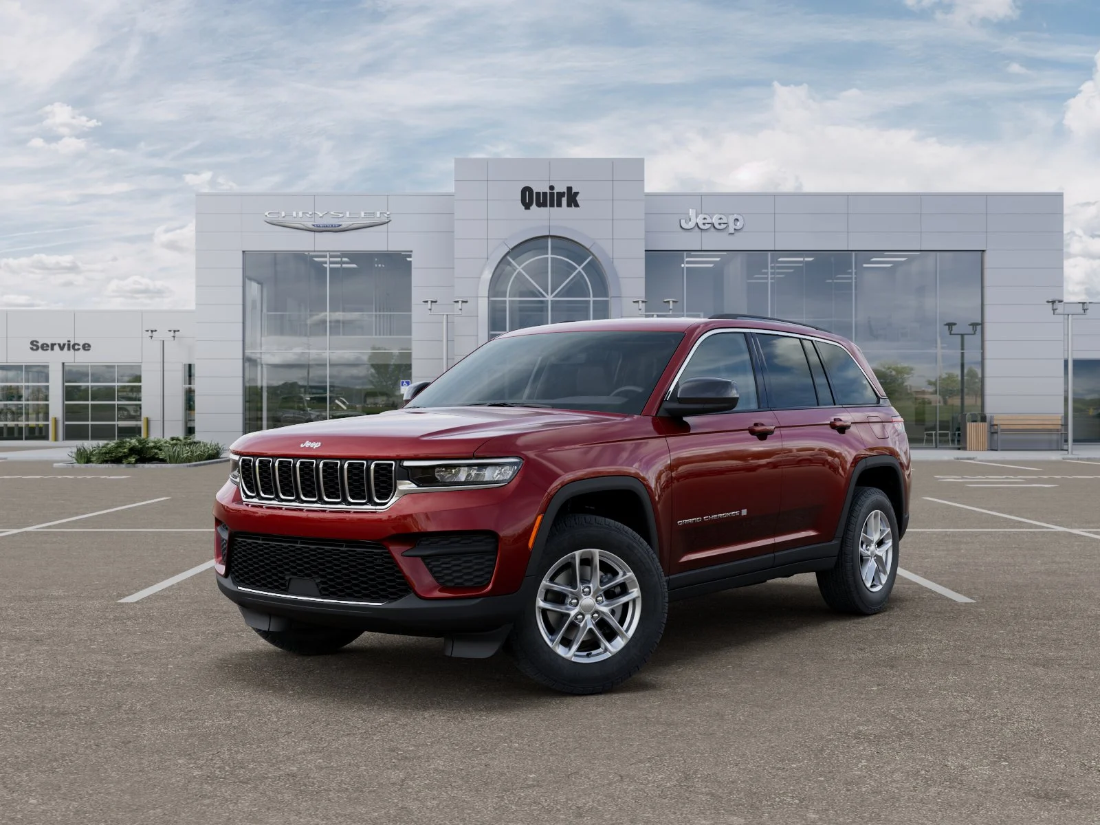 New 2026 Velvet Red Pearl-Coat Exterior Paint Jeep Laredo X image 27