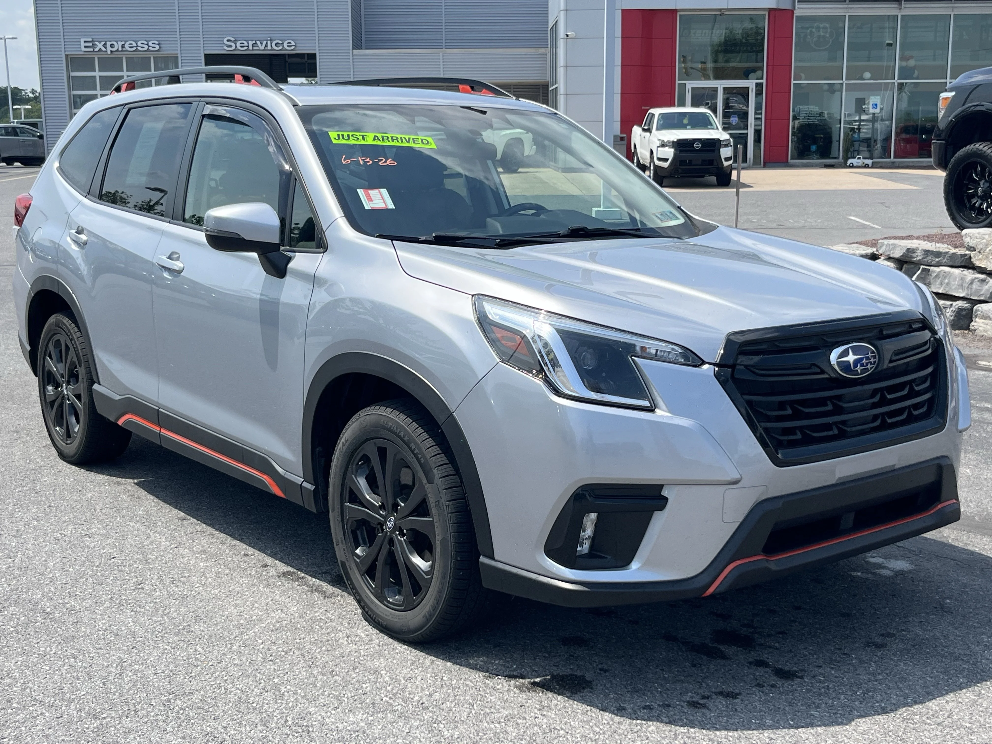 Used 2023 Ice Silver Metallic Subaru Sport image 1
