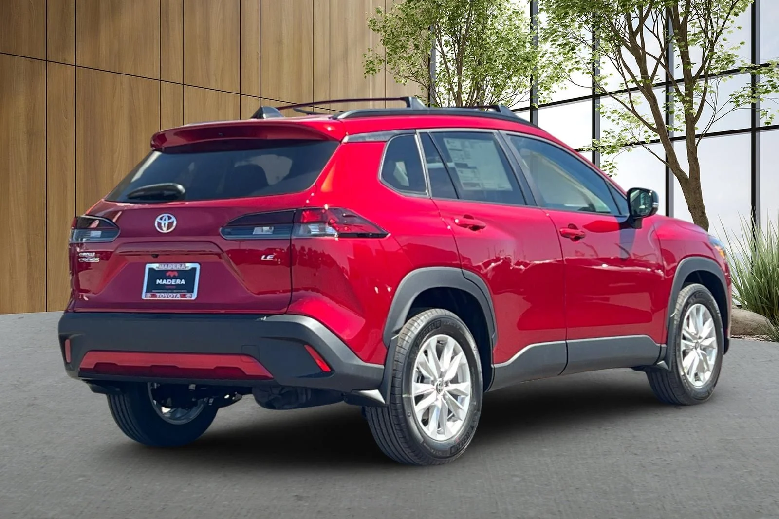 New 2026 Red Toyota LE image 4