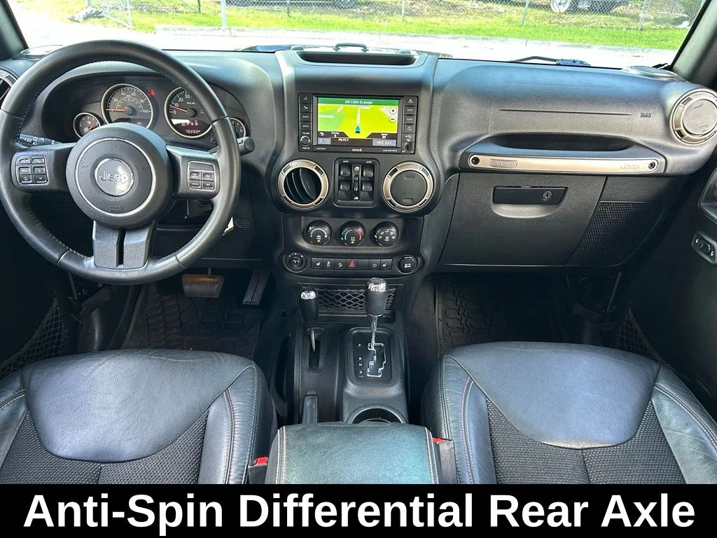 Certified Used 2017 Black Jeep Unlimited Sahara image 12