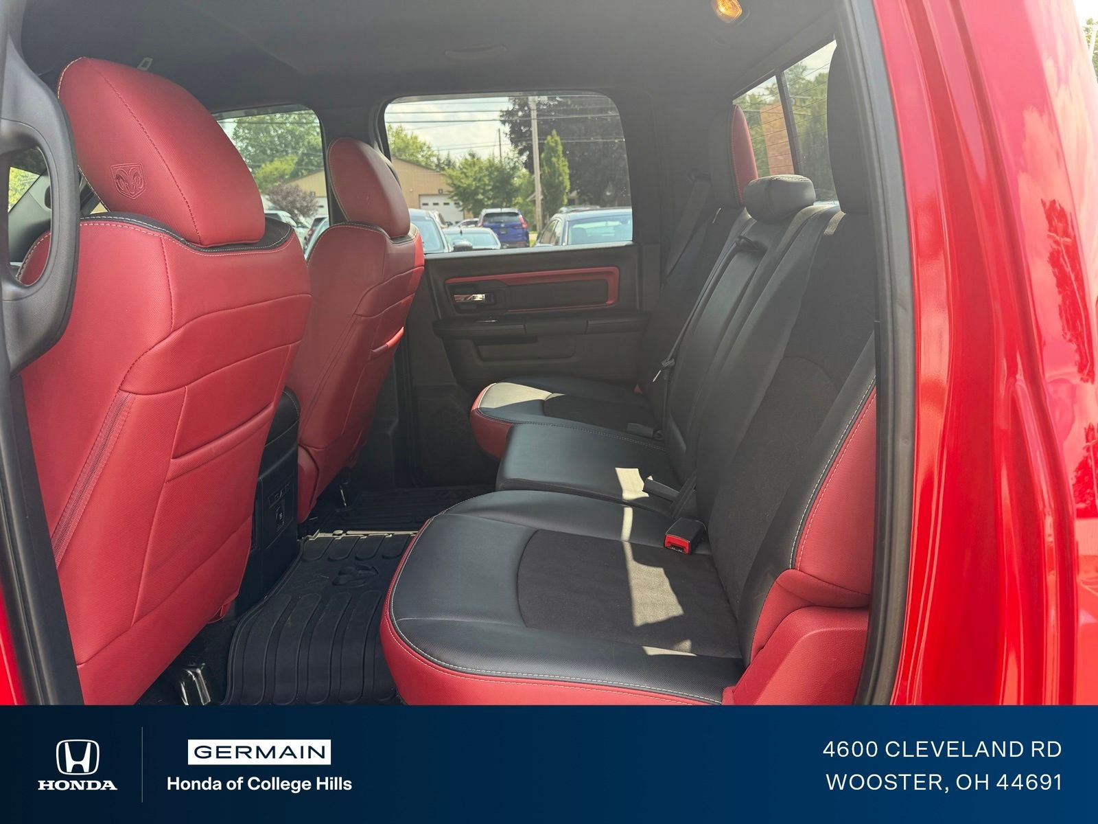 Used 2017 Flame Red Clearcoat Ram Rebel image 12