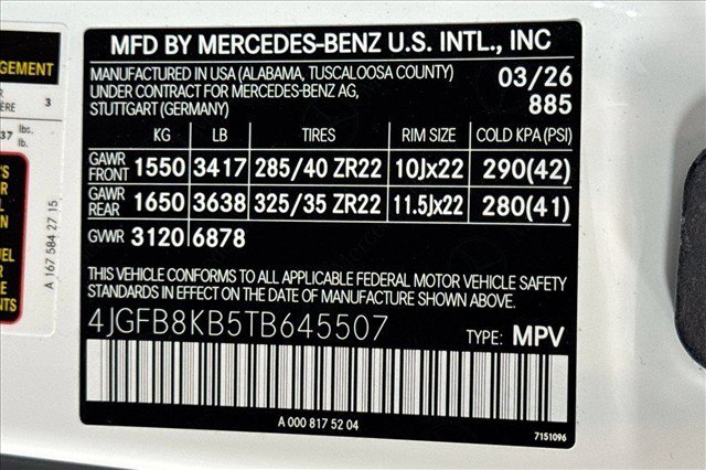 New 2026 MANUFAKTUR Moonlight White Metallic Mercedes-Benz AMG® GLE 63 S image 60