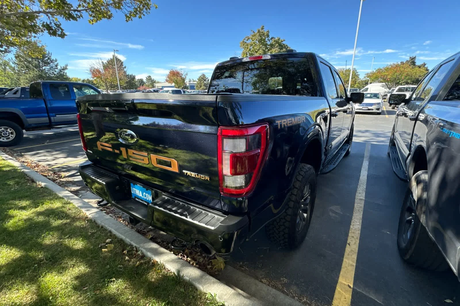 Certified Used 2023 Antimatter Blue Metallic Ford Tremor image 4