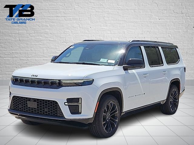 New 2026 Bright White Clearcoat Jeep Summit Obsidian image 1