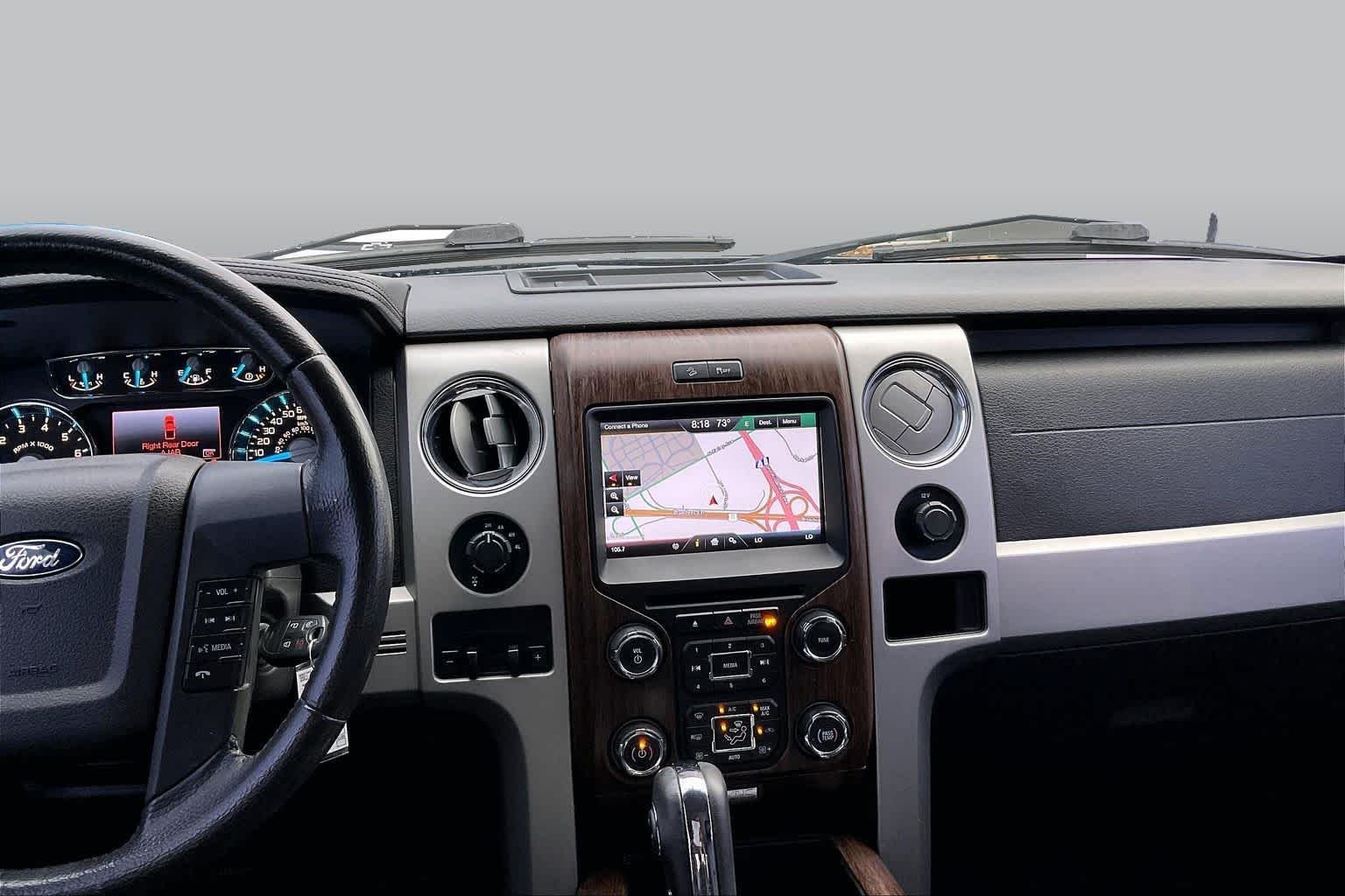 Used 2014 Tuxedo Black Metallic Ford Lariat image 8