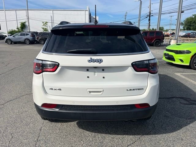 Used 2021 White Clearcoat Jeep Limited image 4