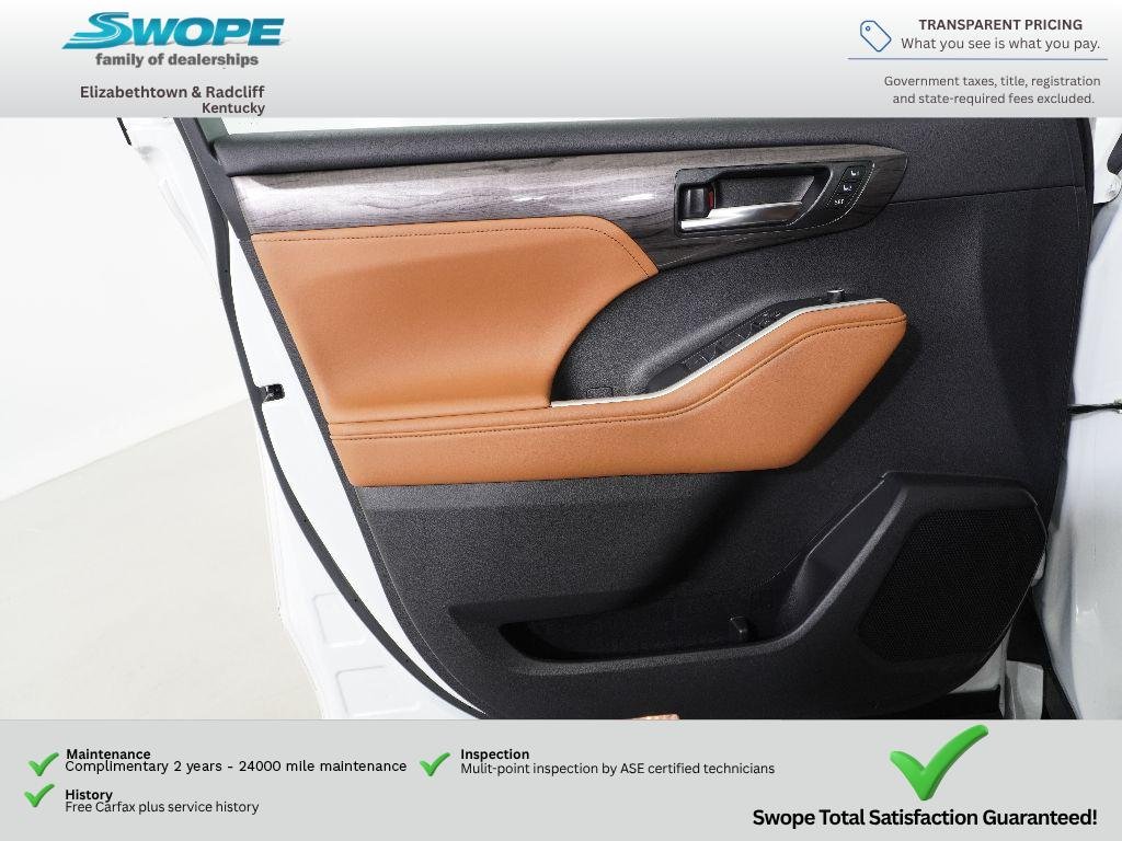 Used 2023 Wind Chill Pearl Toyota Hybrid Platinum image 14