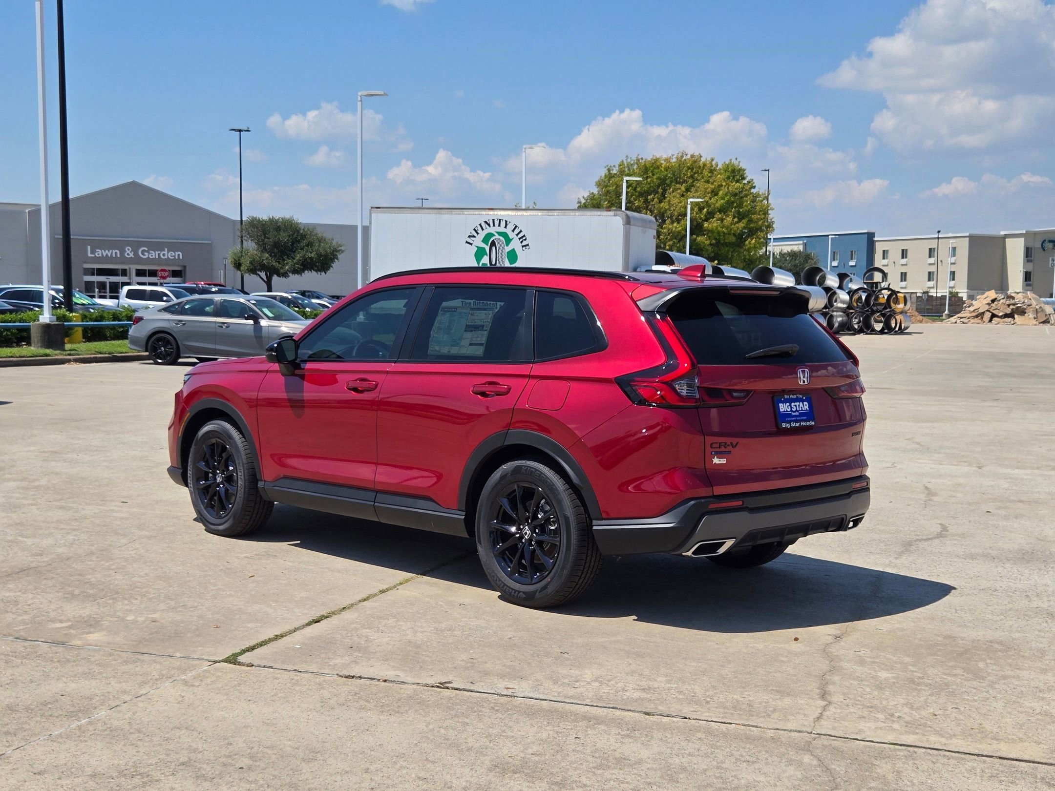 New 2026 Radiant Red Metallic Honda Sport image 6
