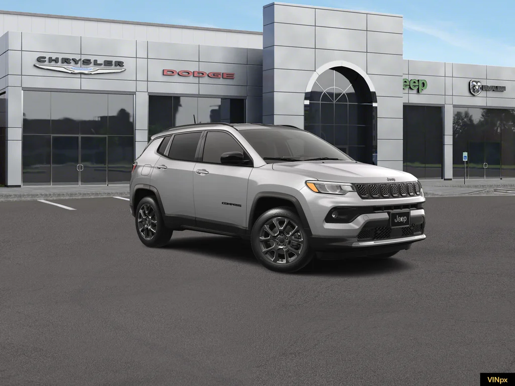 New 2026 Silver Zynith Metallic Clear-Coat Exterior Paint Jeep Latitude image 10