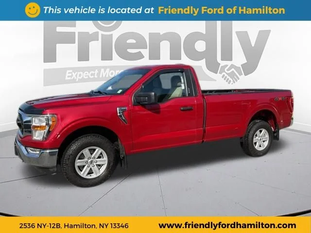 Used 2022 Red Ford XLT image 1