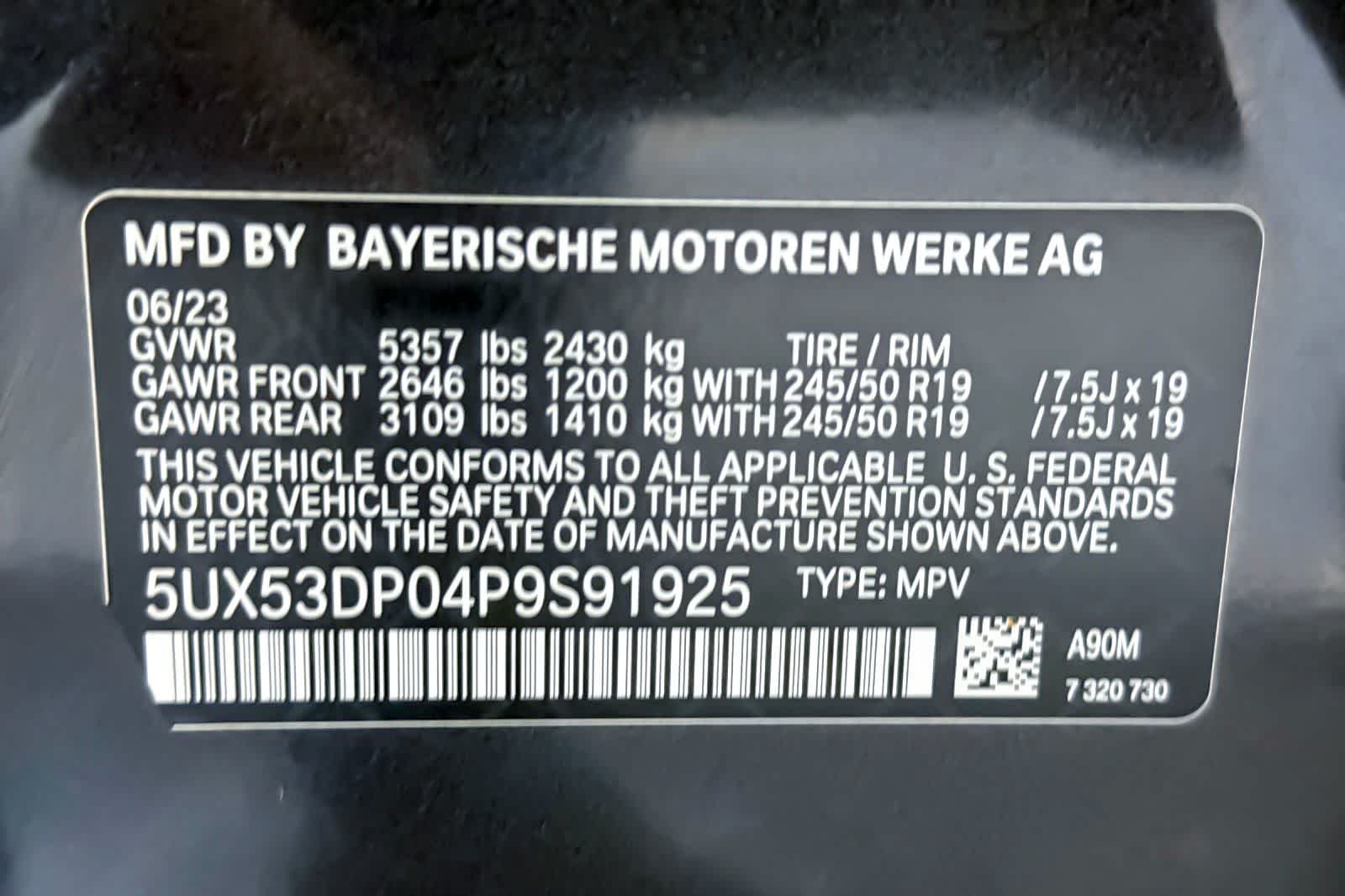 Certified Used 2023 Dark Graphite Metallic BMW xDrive30i image 30