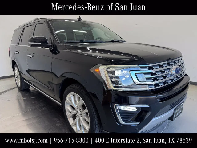 Used 2018 Shadow Black Ford Limited image 1