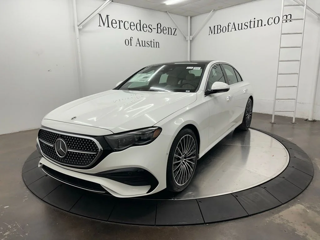New 2027 White Mercedes-Benz E 350 image 3