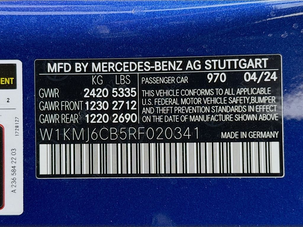 Used 2024 Blue Mercedes-Benz CLE 53 AMG® image 33