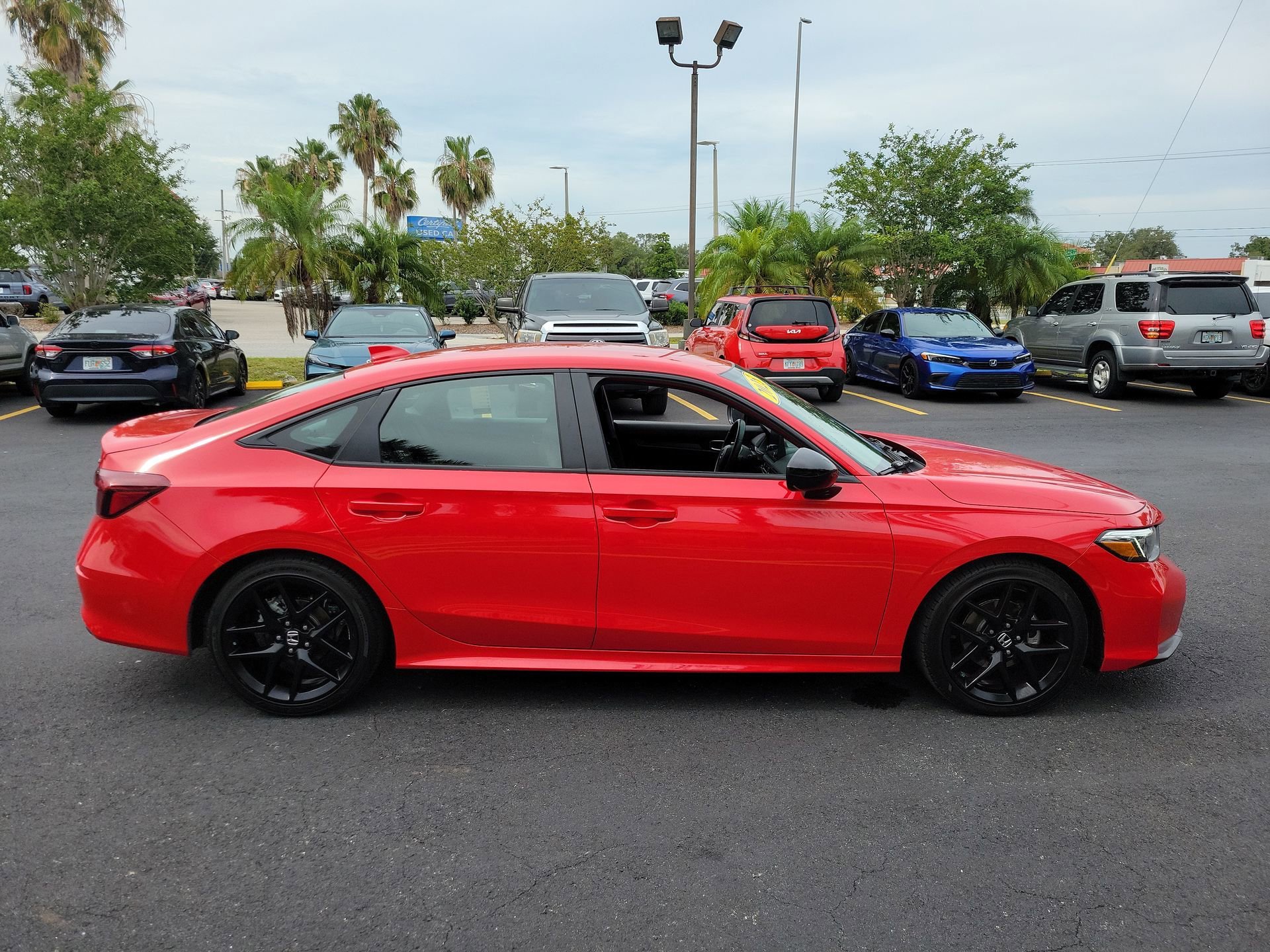 Certified Used 2025 Rallye Red Honda Sport image 5