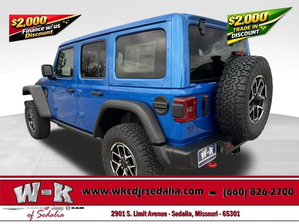 New 2026 Blue Jeep Rubicon image 6