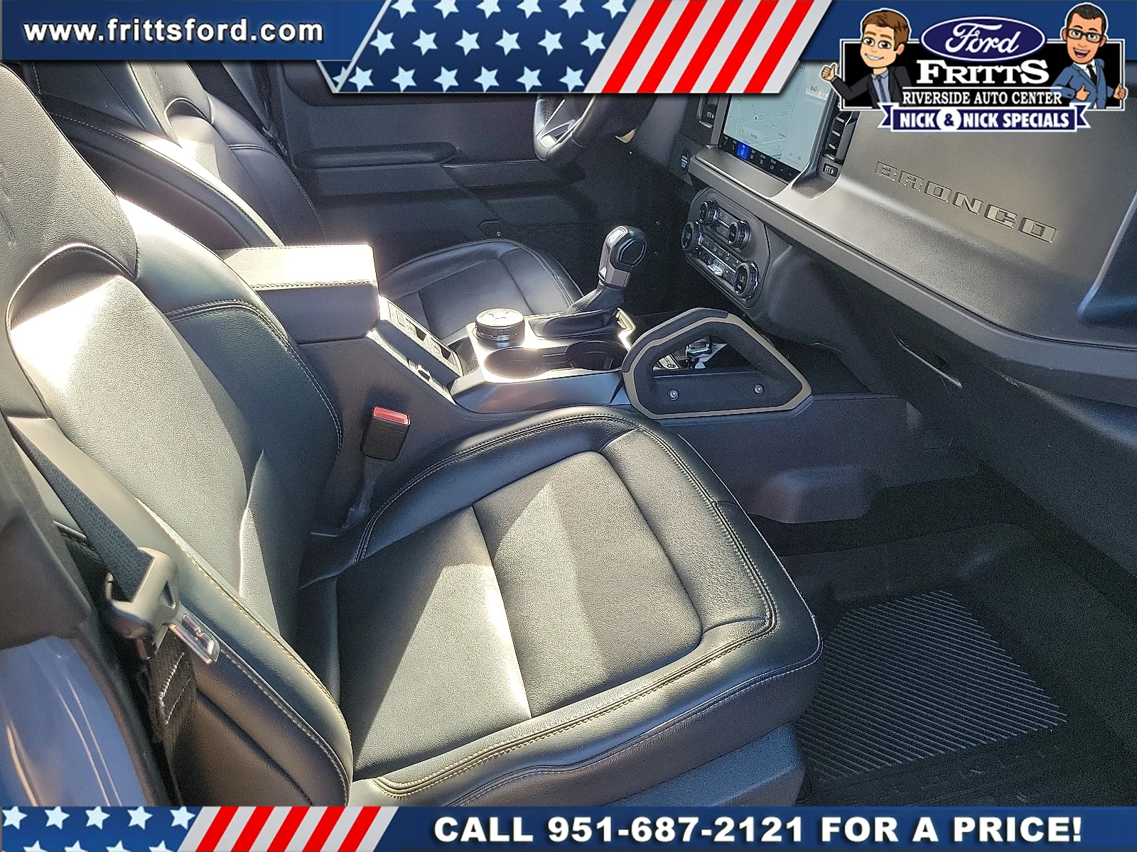 Certified Used 2025 Azure Gray Metallic Ford Badlands image 15