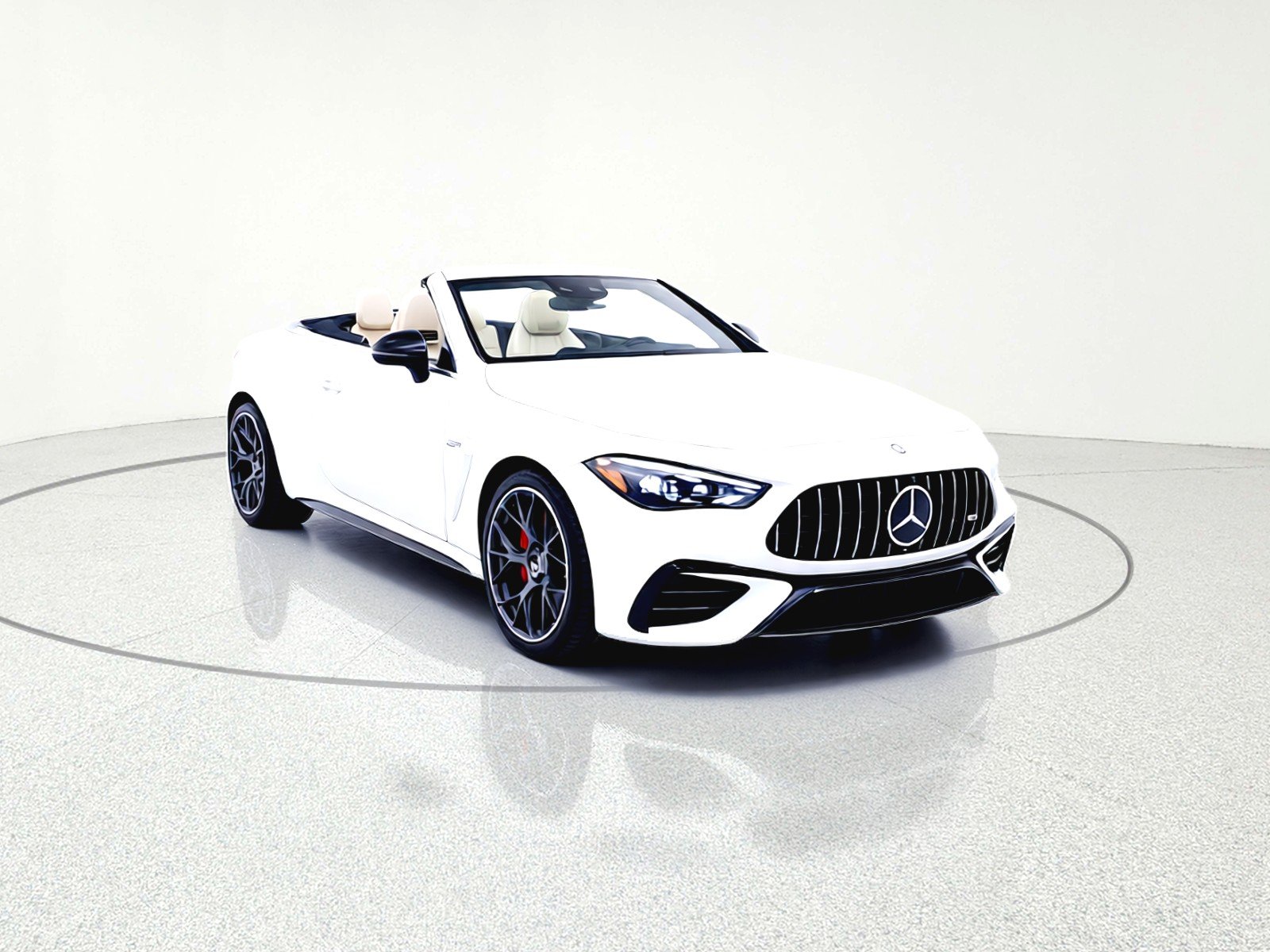 Certified Used 2026 MANUFAKTUR Moonlight White Metallic Mercedes-Benz AMG® CLE 53 4MATIC+ Cabriolet image 5