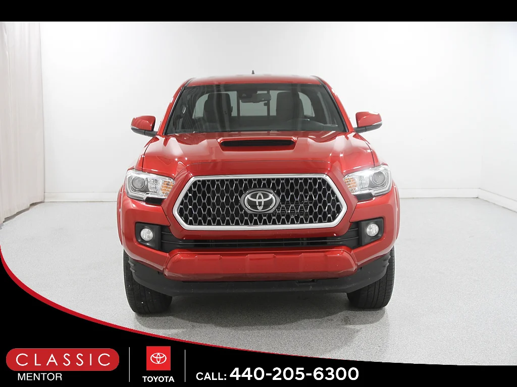 Certified Used 2019 Barcelona Red Metallic Toyota TRD Sport image 2