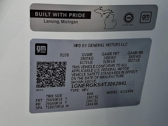 New 2026 White Chevrolet LT image 21