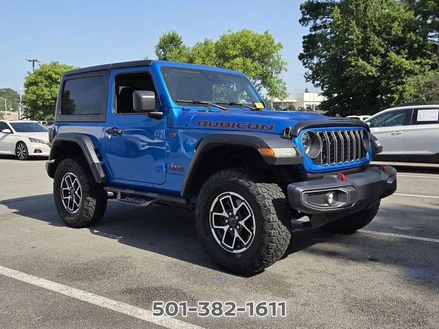Used 2024 Blue Jeep Rubicon image 7