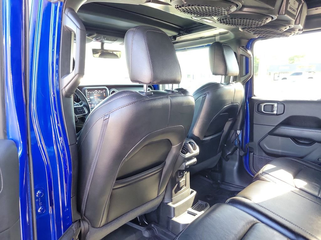 Used 2020 Blue Jeep Unlimited Sahara image 16