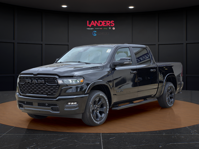 New 2026 Diamond Black Crystal Pearl-Coat Exterior Paint RAM Big Horn/Lone Star image 1