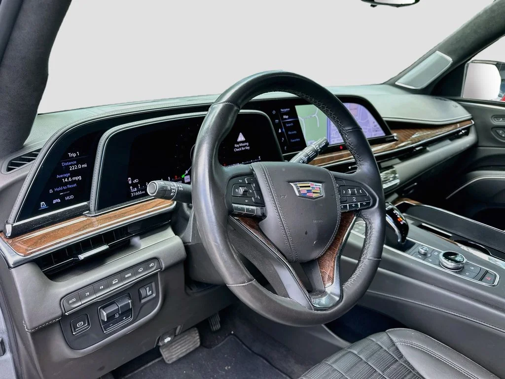 Used 2023 Silver Metallic Cadillac Sport Platinum image 9