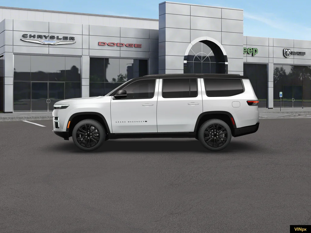 New 2026 Bright White Clear-Coat Exterior Paint Jeep Summit image 2