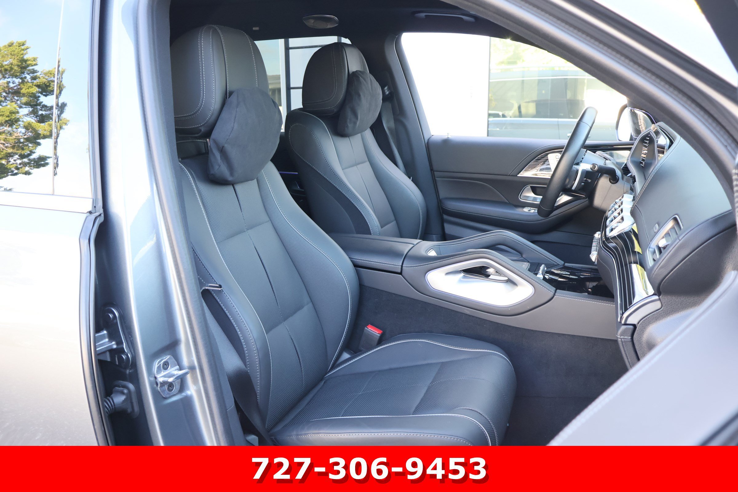 Certified Used 2025 Selenite Gray Metallic Mercedes-Benz GLS 450 image 27