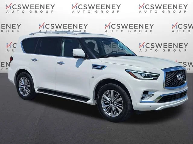 Used 2019 White INFINITI LUXE image 7