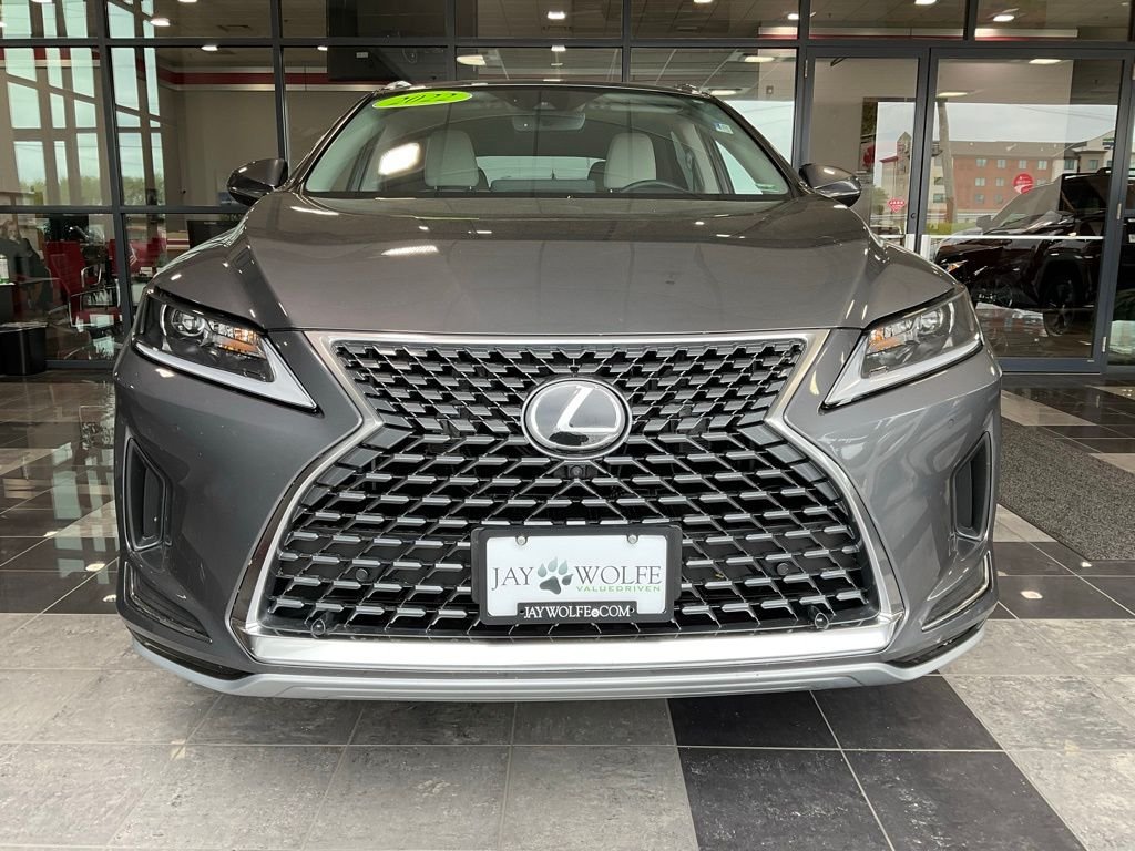 Used 2022 Lexus RX 350 with VIN 2T2HZMDAXNC317585 for sale in Kansas City