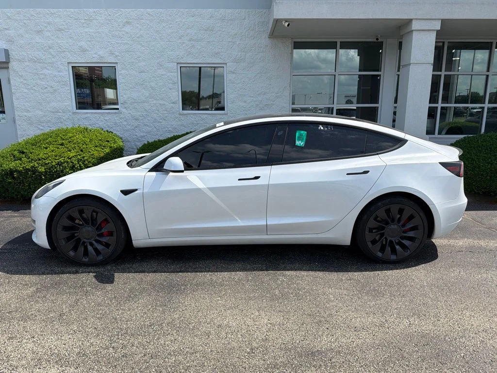Used 2023 White Tesla Performance image 3