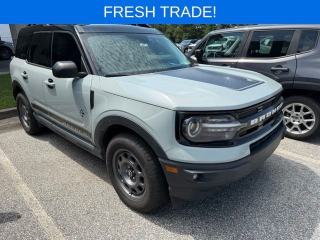 Certified Used 2023 Cactus Green / Gray Ford Outer Banks image 1