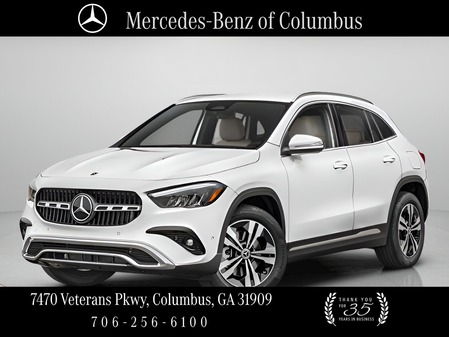 New 2026 Polar White Mercedes-Benz GLA 250 image 1