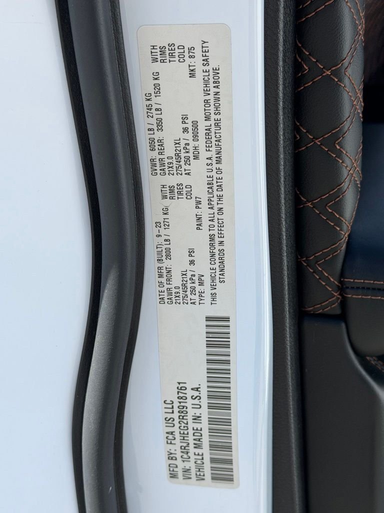 Certified Used 2024 White Jeep Summit image 42