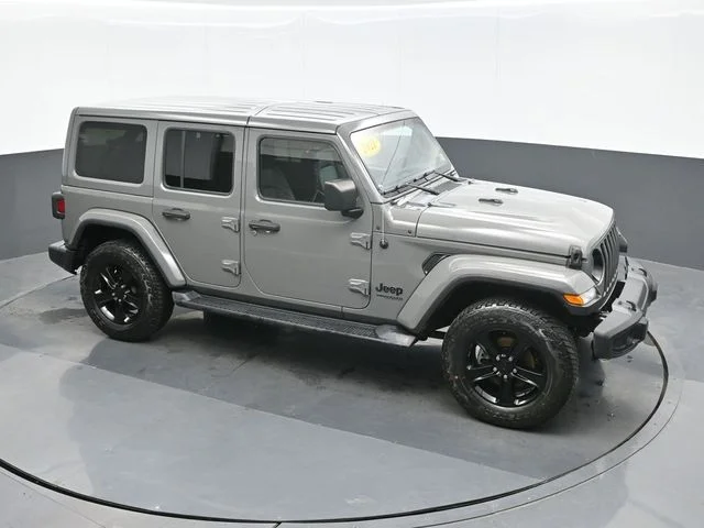 Used 2021 Gray Jeep Unlimited Sahara Altitude image 15