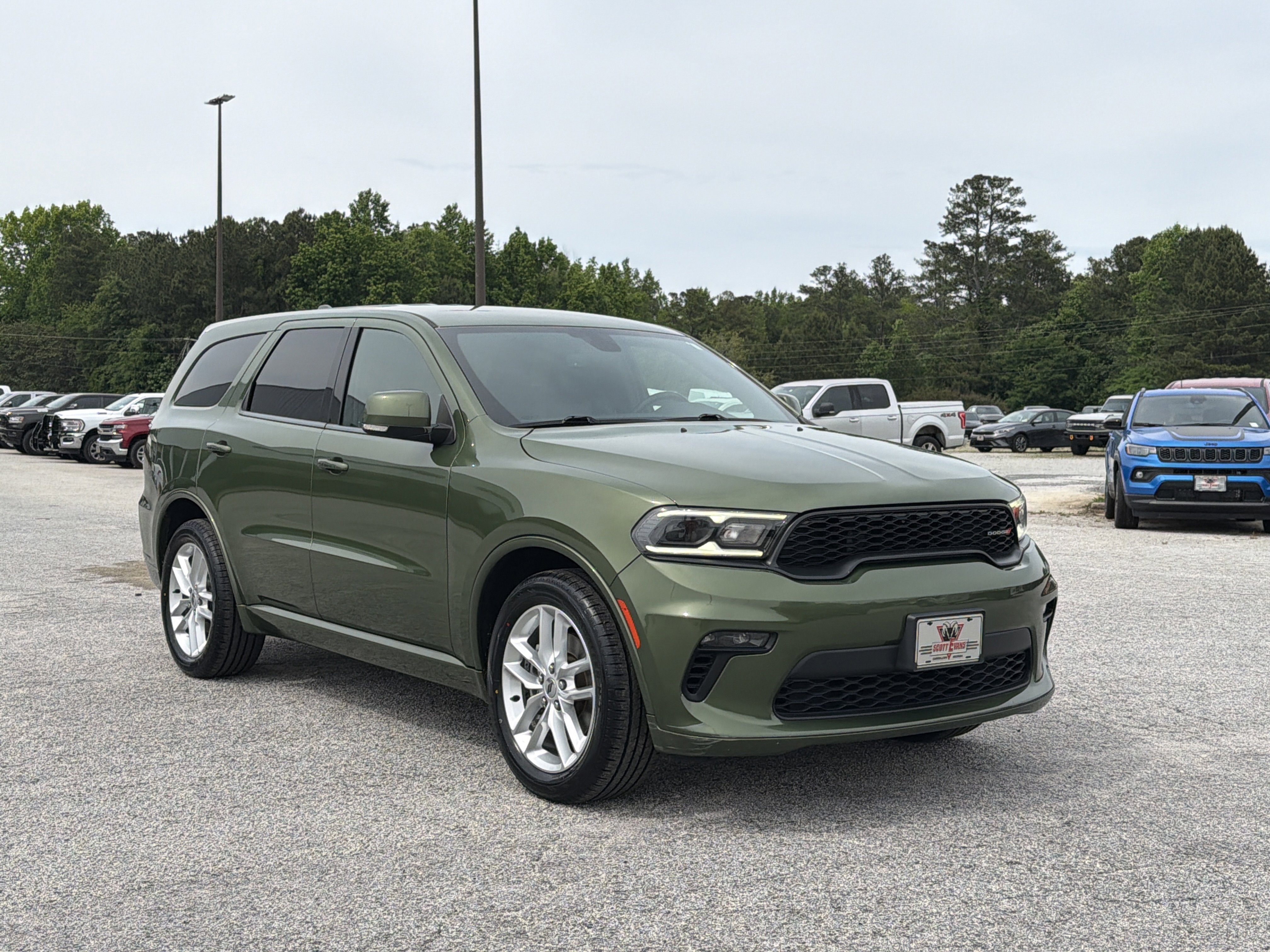 Used 2021 F8 Green Clearcoat Dodge GT Plus image 2