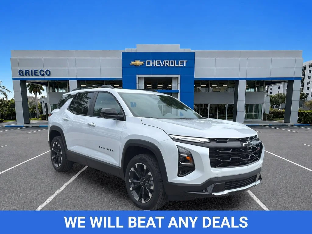New 2027 Polar White Tricoat Chevrolet RS image 1