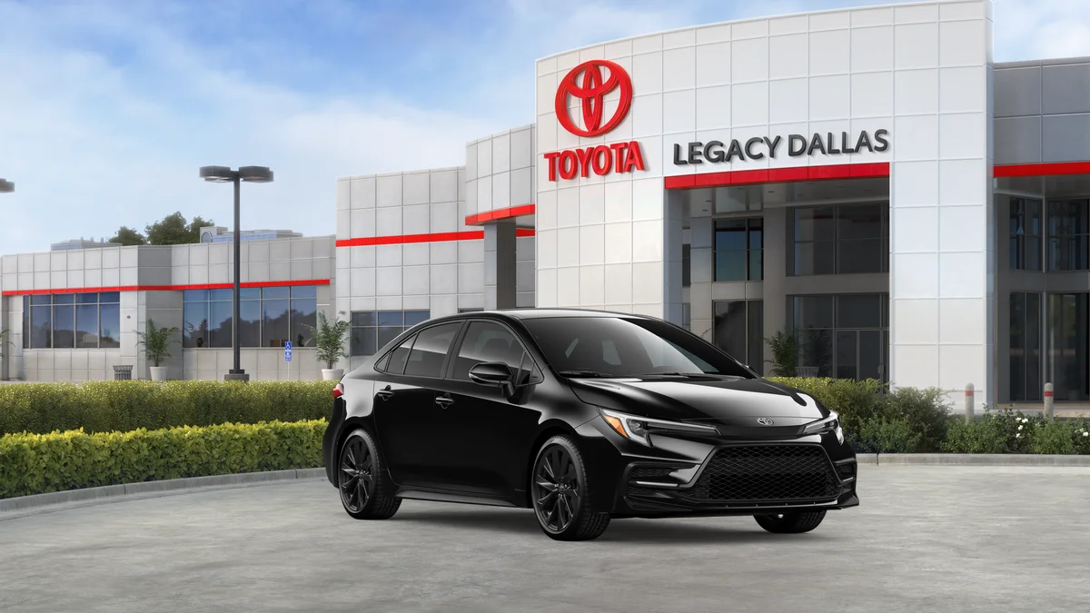 New 2026 Midnight Black Metallic Toyota SE image 16