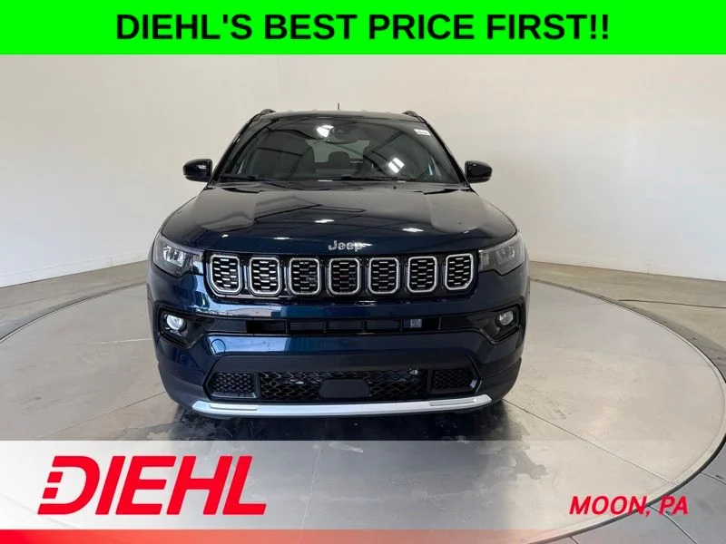 New 2026 Fathom Blue Pearl-Coat Exterior Paint Jeep Limited image 2
