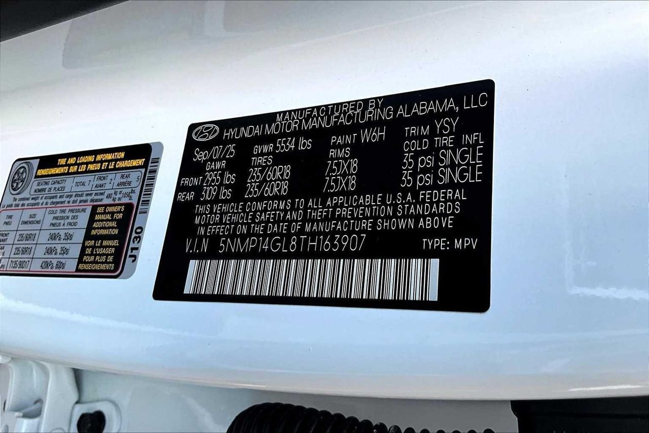 New 2026 Serenity White Hyundai SE image 21