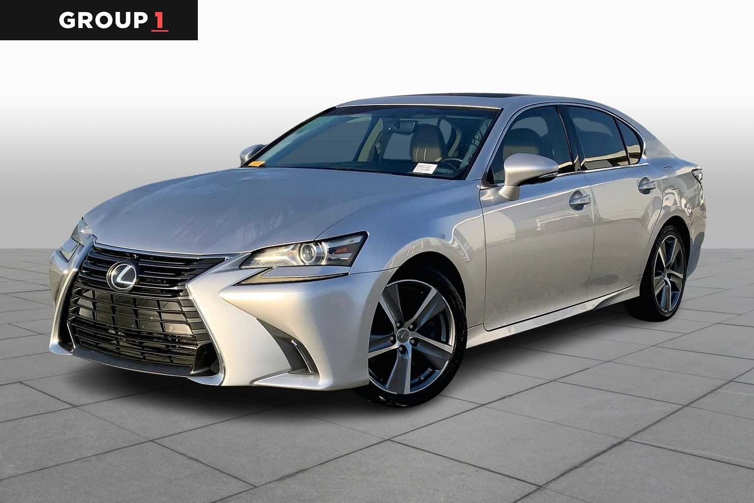 Gray (Liquid Platinum) 2016 Lexus GS 200t RWD Sedan Rear-Wheel Drive Automatic
