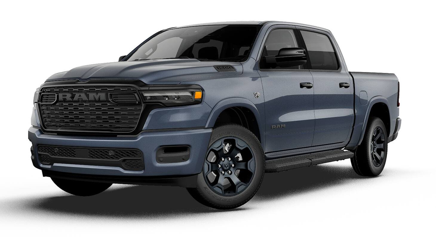 New 2027 Forged Blue Metallic Exterior Paint RAM Big Horn/Lone Star image 13