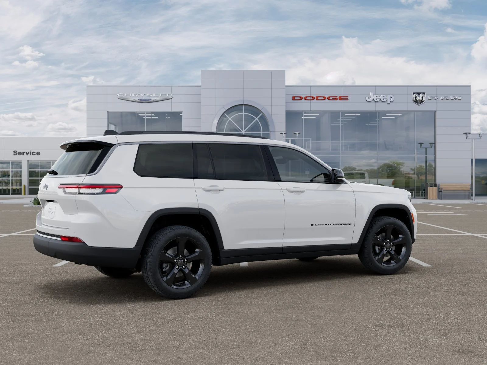 New 2027 Bright White Clearcoat Jeep Limited image 4