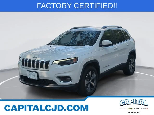 Used 2020 White Jeep Limited image 1